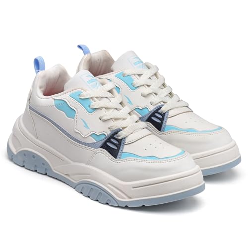 Image of ASIAN Women NANCY-02 Sneakers and Casual wear Shoes with Laces, Lightweight and Comfortable Shoes for Parties, as Well as Gym and Sports for Women & Girls with Stylish Design