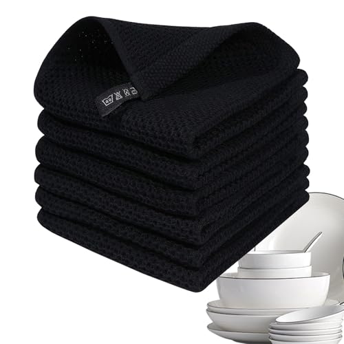 Trapos para lavar platos, toallas de secado de platos, toallas de algodón para platos, juego de toallas de cocina multiusos, paños de cocina para utensilios de cocina