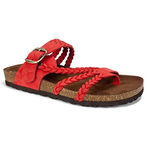 Image of White Mountain Women's Hayleigh Braided Footbed Sandal