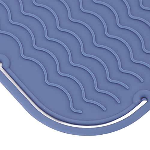Alfombrilla de silicona resistente al calor para plancha de pelo miniatura 3