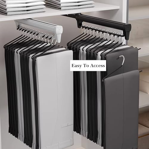Rack de pantalons pour les placards de chambre et dressing ordonné - 8