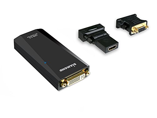 Diamond Multimedia BVU165LT Usb/Usb-C/Tb3 To Vga/Dvi/Hdmi Video Graphics Adapter Up To 1920X1080/1600X1200. Windows 11,10 thumb #1