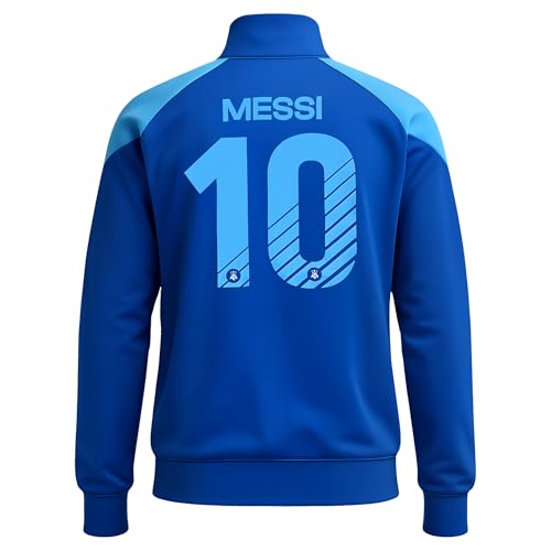 Image of Icon Sports Officially Licensed Argentine Football Association Lionel Messi Track Jacket - Unisex Adult