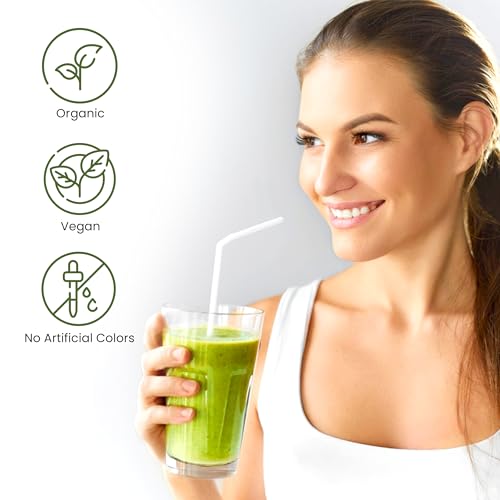 Herbal Magic's Organic Amla Powder (Indian Gooseberry)-Natural Dried (Seedless)-Vibrant Smoothies, Shakes - Hair Mask-Free from Fillers & Preservatives-OF&G UK Certified 100g pack 1