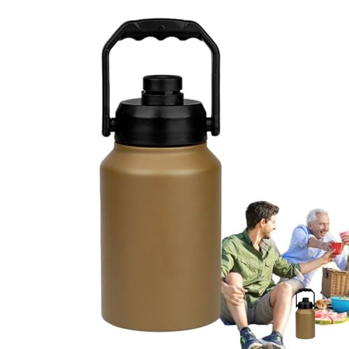 Refrigerador isotérmico | Cubo aislante de 2 litros con asa | Botella de agua para casa de viaje, pícnic camping barbacoa