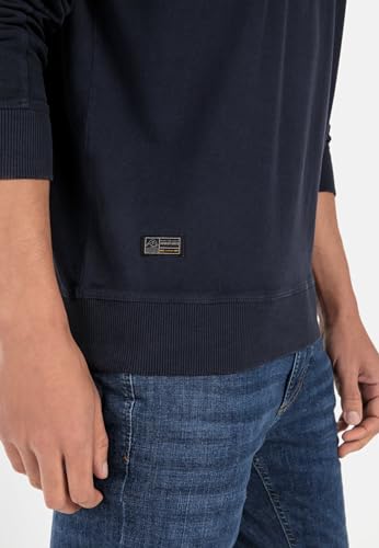 Sweater homme camel active en maille de coton casual