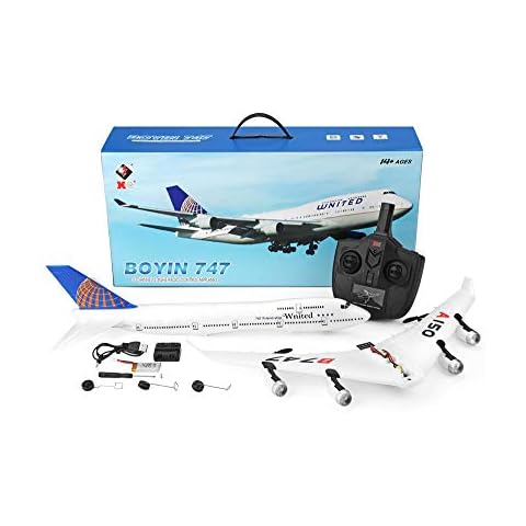 DishyKooker WLtoys XK A150-C YW Boeing B747 510mm Wingspan 2.4GHz 2CH EPP RC Airplane Fixed Wing Cover