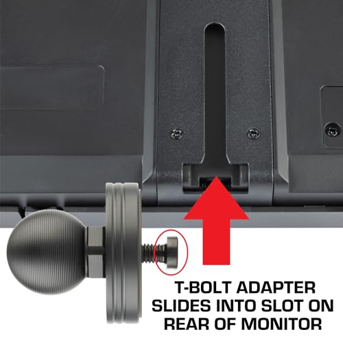Image of Bulletpoint Display Monitor Holder with 20mm Ball Mount for TPMS Monitoring Backup Camera Screens GPS