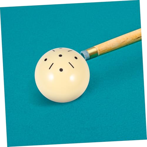 Boule de billard d'entraînement blanche et résistante à l'usure pour perfectionner votre visée - 5