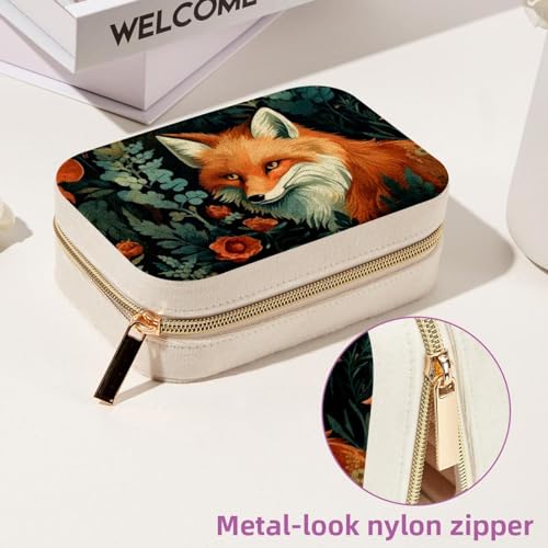 Boîte de voyage à bijoux pour filles avec fermeture éclair compacte - 7