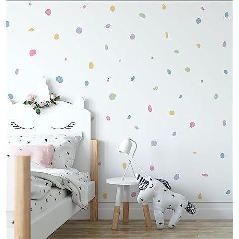 QuoteMyWall 150 Pastel Polka Dot Stickers Cover