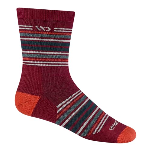 Wide Open Micro Crew Men's Socks - Merino for Everyday Wide Feet (Style 9005)
