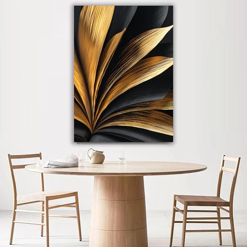 Tableau decoration murale fleurs abstraites grand format - 2
