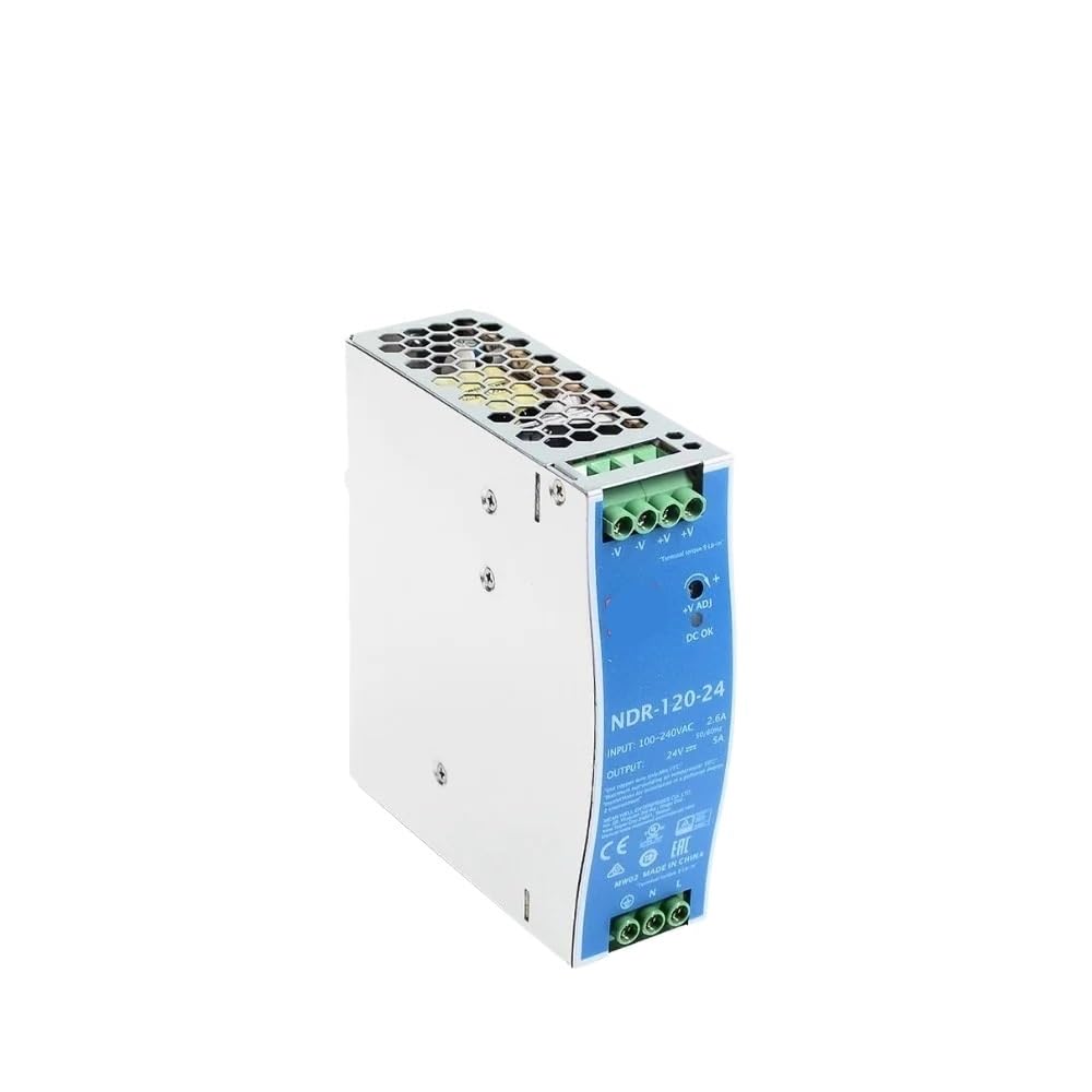 AARTERZZA Single Output DIN Rail Industrial Power Supply NDR-120-24 DC 24V 5A 120W