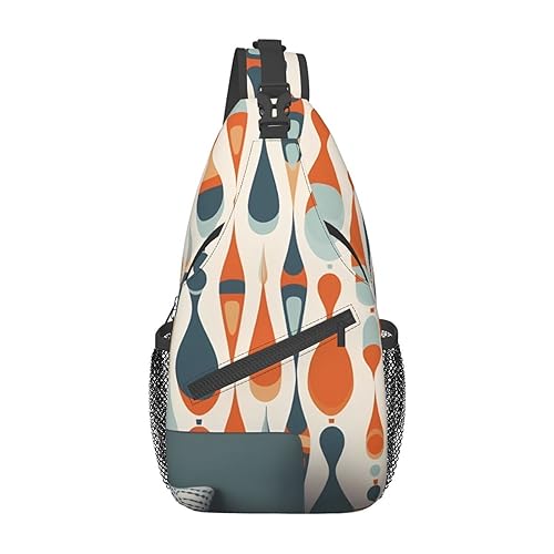 Sac de poitrine léger pour vos voyages et sorties en ville, sac à bandoulière décontracté
