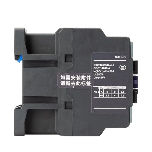 Contacteur ca triphasé MOBYAT NXC-09 évite les pannes de commande 9A 220V - 5