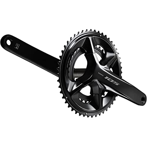 SHIMANO 105 Fc-R7100 12-Speed Crankset Black, 165Mm, 50-34T
