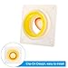 PATIKIL 3 Inch 4 Inch 5 Inch Backdraft Damper, 2 Set ABS Flexible Airflow Inline Backflow Duct Adaptor Draft Blocker for Bathroom Exhaust Fan