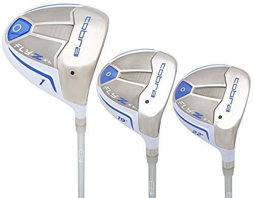 Cobra New Lady Golf Fly-Z XL Ultramarine 15° Offset Driver 3 & 5 Wood Set