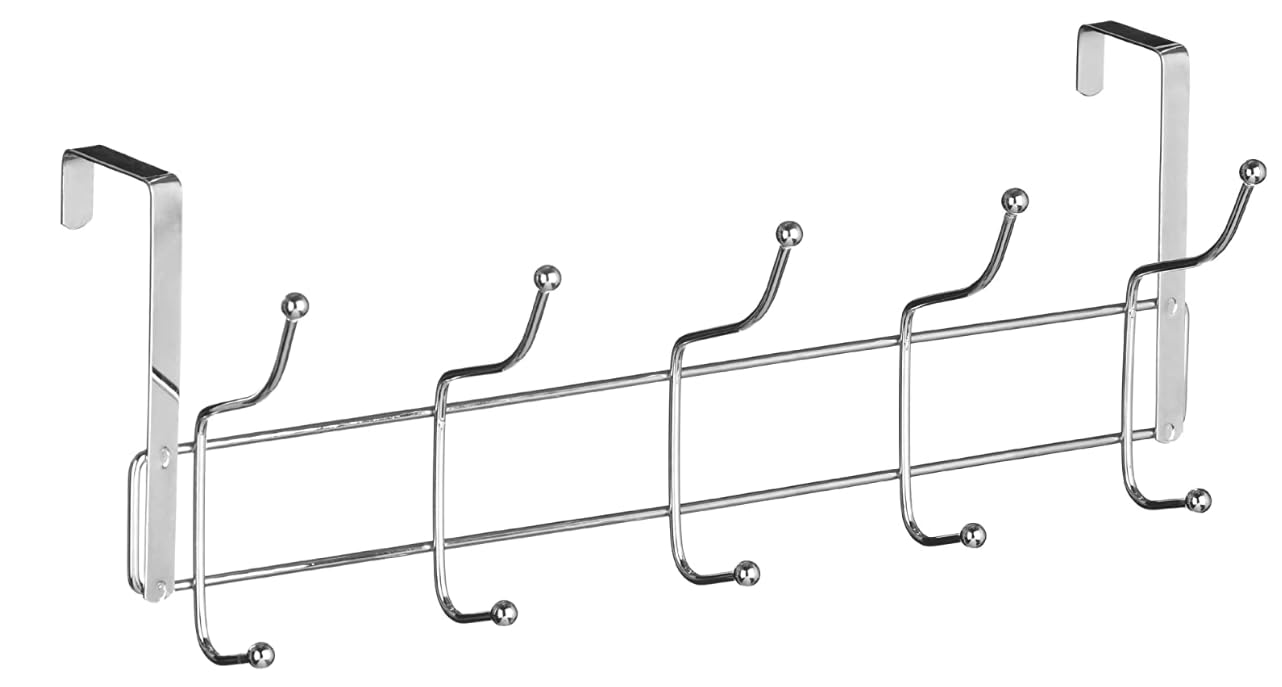 Home Goods Chrome Hooks Over Door Hanger (10 Hooks)