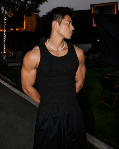 Rockwell Men's Premium Cotton Vest - Black - Image 4