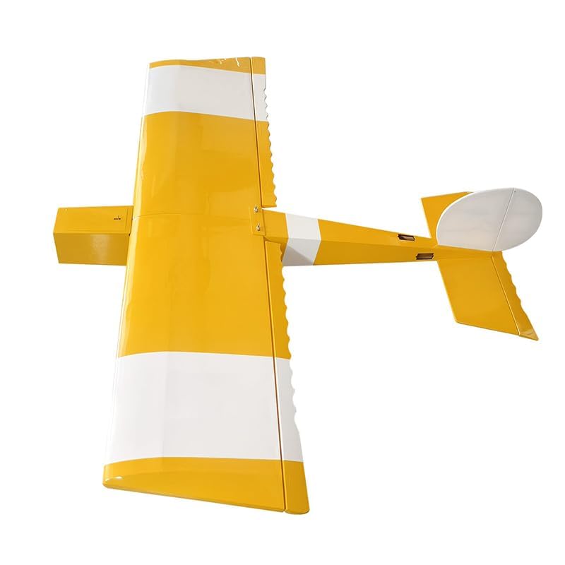 ZYHOBBY F077 58inches Fixed Wing Balsa Wood Gasoline RC Model Airplane-ARF Version (Yellow)
