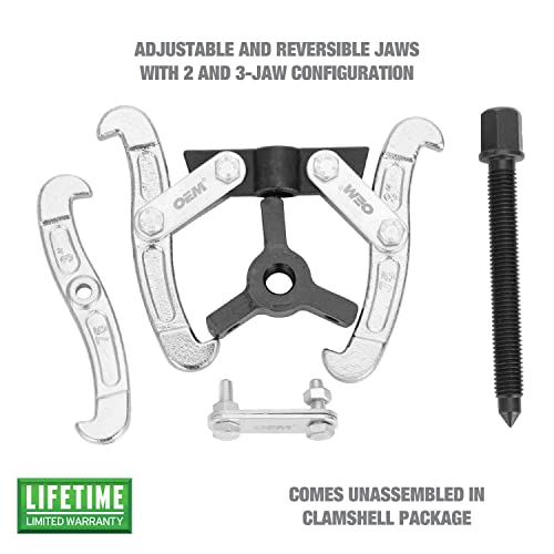 2-Jaw Gear Puller, 2 Claw Gears Puller For Removal Of Pulley Flywheel Bearing Puller Tool Separate Lifting Device（10 Inch ） - View #7