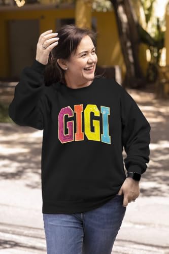ALLTB Gigi Sweatshirt Women Gigi Heart Graphic Sweater Gifts for Grandma Nana Pullover Top Casual Long Sleeve Tee Tops2