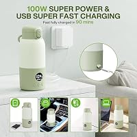 Portable Bottle Warmer for Travel, Fast Heating Baby Bottle Warmer with Keep Warm Function, Portable Milk Warmer for Breast Milk & Formula, 13oz Large Capacity On-the-Go Feeding Solution — image 5