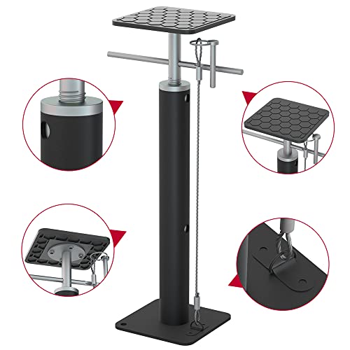 Image of RV Slide Out Support Jacks - Prevent Sagging & Add Stability for Slide-Outs, Adjustable 19-42 in, 5000 lbs Each, Set of 2