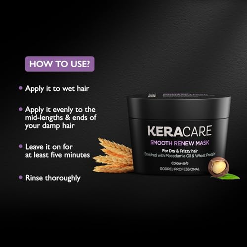 Godrej Professional Keracare Smooth Renew Mask 200g - Image 6