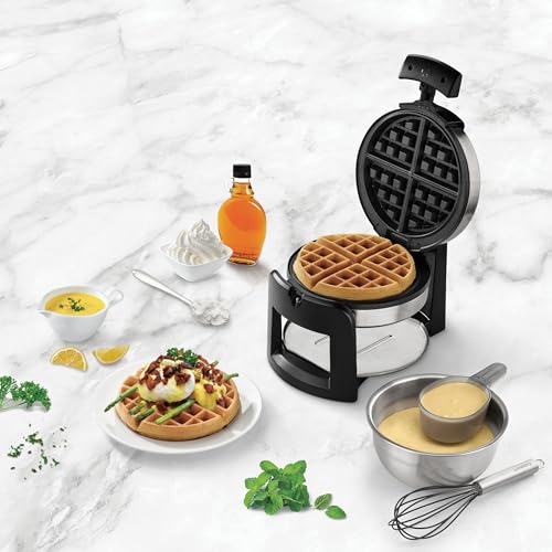 Cuisinart Flip Belgian Waffle Maker, NonStick, Stainless Steel, 1" Thick - image 7