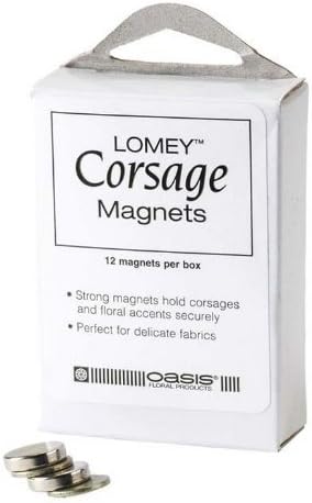 Lomey Corsage Magnets 12 Per Package