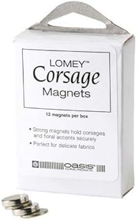 Lomey Corsage Magnets 12 Per Package