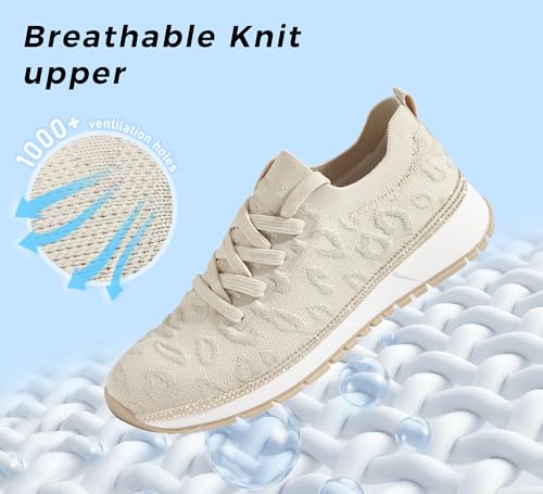 LUCKY-STEP-Women-s-Mesh-Slip-on-Sneaker-Elastic-Sock-Knit-Comfortable-Breathable-Lightweight-Fashion-Casual-Walking-Shoes