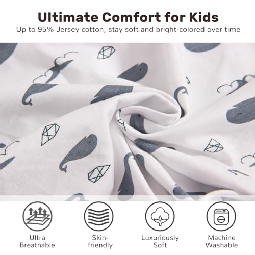 Image of Baby Swaddle Blanket, 2 Pack Newborn Swaddles 0-3-Months, Small-Medium Easy Change Infant Wrap, Infant Swaddling Sack, Adjustable Swaddle Blanket (Blue and Whales)