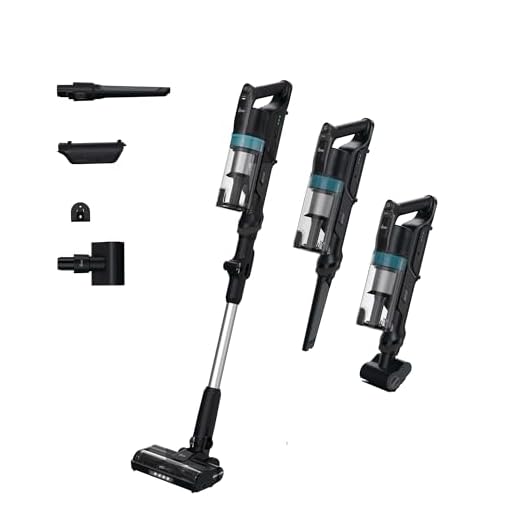 Hoover Akku-Staubsauger kabellos HF1 Plus mit flexiblem Rohr, Turbo-Modus, Universalbodendüse mit Anti-Twist-Technologie, 45 Min. Laufzeit, Parkfunktion, Mini-Turbodüse für Tierhaare [HF1PZ10PX]