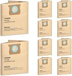 SpaceTent 10 Pack 19-3100 Sacs à vide pour Stanley 5, 6, 8, 10 Vacuums Gallon mouillés/séchés, également adaptés Porter-Cable 5 & 6 Gallon Vacs, sacs à filtre à poussière jetables à haute efficacité