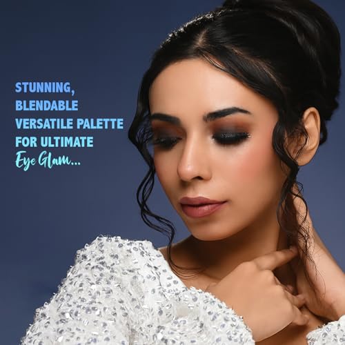 Image of Glam21 Muse Eyeshadow Palette | Highly Pigmented |20 Selected Shades| Highly Pigmented Matte& Shimmer | Long-Lasting, Crease-Free Formula Shades | Professional & Everyday Eye Makeup- 30gm| 02- Divine