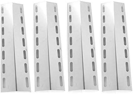 4 Pack Stainless Steel Heat Plates for Nexgrill 720-0133, 720-0133-LP Gas Grill Model