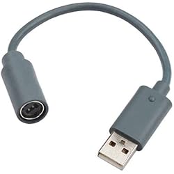 Valor Cargador Xbox 360 TRIXES Cable Adaptador USB para Controladores Microsoft Xbox 360