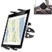 Heavy Duty Clamp Mount w/Universal iPad Pro Tablet Holder for Stationary Bicycle Treadmill Elliptical Indoor Exercise Spin Bike Microphone Stand & Boat Helm (Fits all tablets with or with out case Cases)