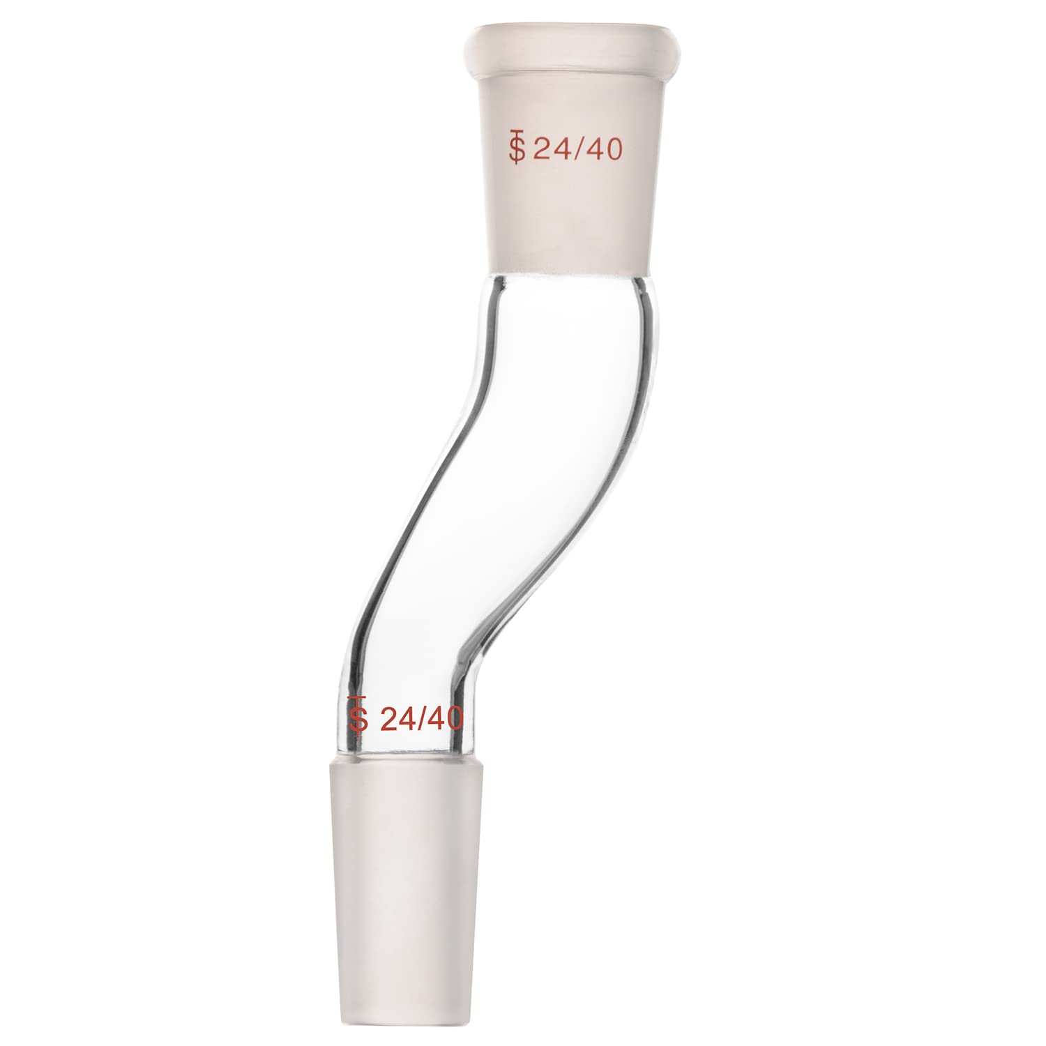 stonylab Borosilicate Glass Connecting Adapter, Two 19/22 Joints Offset Adapter, for Laboratory Distillation — Amazon image 8