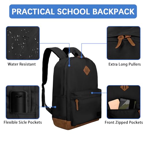 Mochila para hombre y mujer Goloni resistente al agua miniatura 4