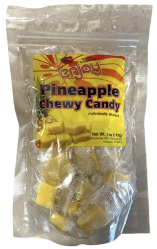Caramelo masticable sabor piña hawaiana miniatura 1