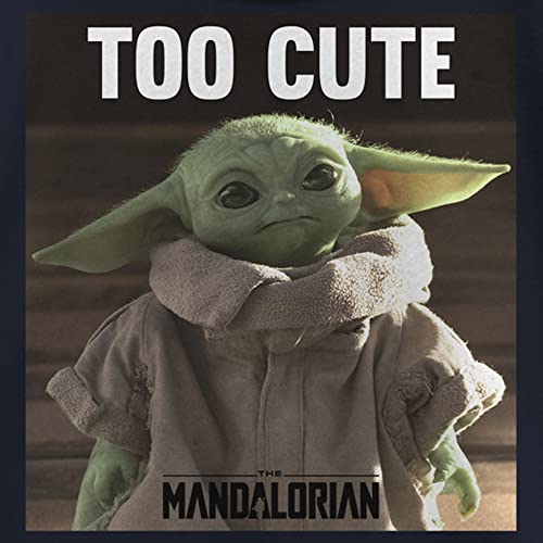 The Mandalorian Girl's Star Wars Grogu Too Cute Scene T-Shirt2