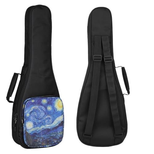 MUINS - Bolsa para ukelele de 21 23 26 30 pulgadas, funda para ukelele más gruesa para concierto...