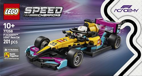 Image of LEGO Speed Champions F1 Academy Race Car - F1 Academy Building Set with 1 Minifigure - 77258