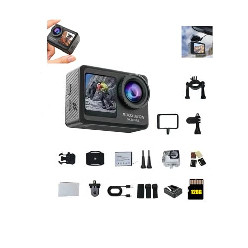 5K WiFi Action Camera,100FT Underwater Camera,2