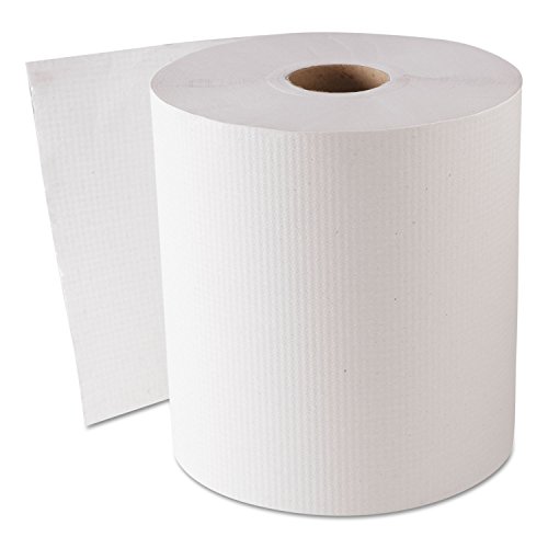 GENERATIONS CONSUMER 1820 Hardwound Roll Towels, 1-Ply, White, 8